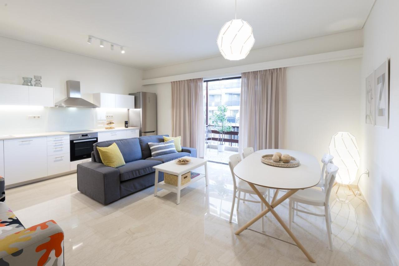 Effie'S Cozy Beach Front Apartment Rethymno Exteriör bild