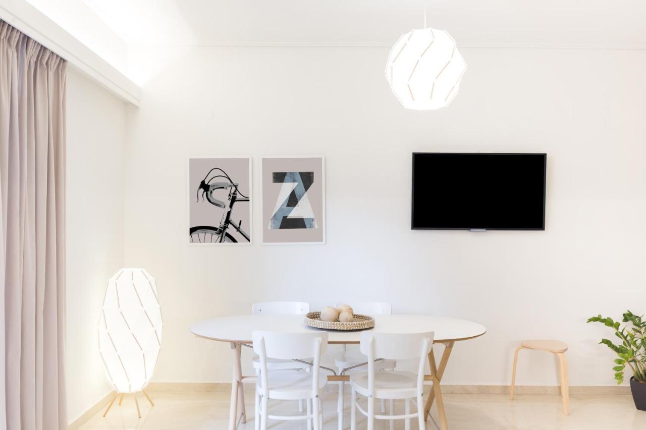 Effie'S Cozy Beach Front Apartment Rethymno Exteriör bild